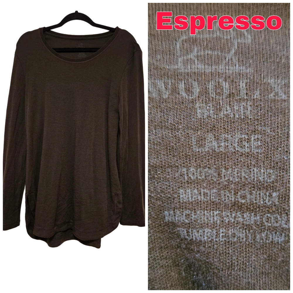 Espresso Women's Crew Neck Sweater